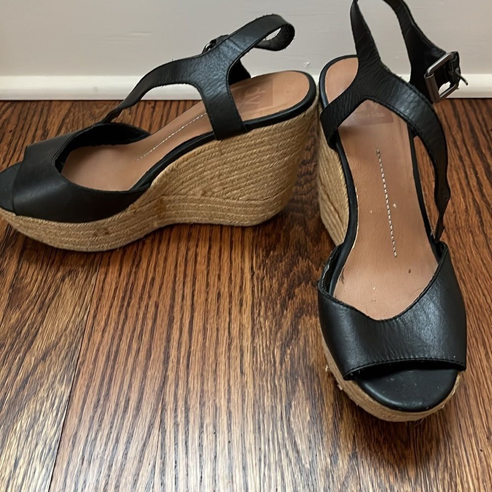 Dolce Vita Women's Wedge Sandal Size 8.5 with Silver Hardware - Picture 3 of 4